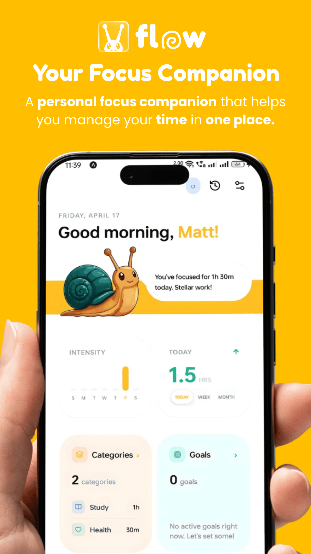 Flow app screenshot 1